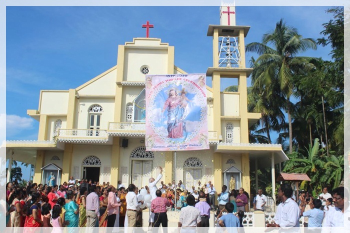 ಕುಂದಾಪುರ್ ರೊಜಾರ್ ಮಾಯ್ ಇಗರ್ಜೆಚೊ 450 ವರ್ಸಾಂಚೊ ಜುಬ್ಲೆವ್ ಆರಂಭೋತ್ಸವ್ ಉದ್ಘಾಟನ್ ಸಂಭ್ರಮ್ 3 KR3