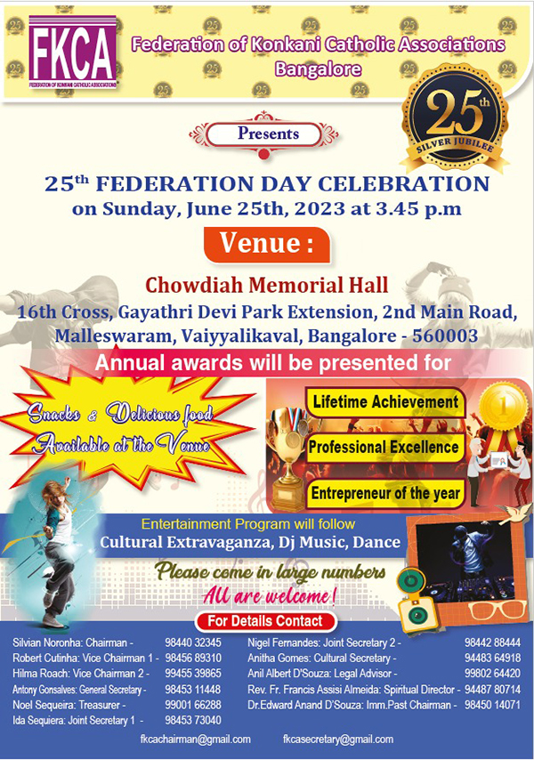 ಶ್ರೀ ಮೈಕಲ್ ಡಿ'ಸೊಜಾ, ಪ್ರೊ।ಸ್ಟೀವನ್ ಆನಿ ದೊ। ಕಿರಣ್ ಕಮಲ್ ಹಾಂಕಾ ಫೆಡರೇಷನ್ ಪುರಸ್ಕಾರ್ 4 FKCA03